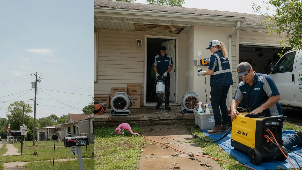 Storm Damage Water Removal in Tipton, PA near me